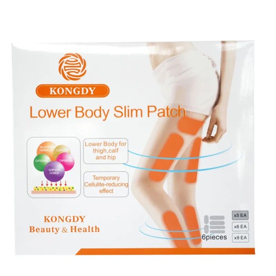 Пластыри для похудения и сжигания жира на ногах Lower Body Slim Patch Kongdy (5x6 шт.)